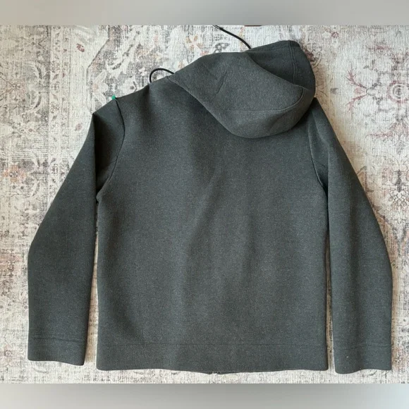 Everlane Street Zip Up Charcoal Grey - Picture 6 of 11